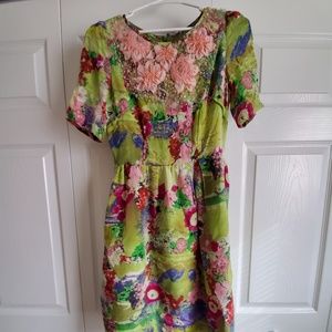 Peter Som/Anthropologie"Elizabeth Postcard" Dress